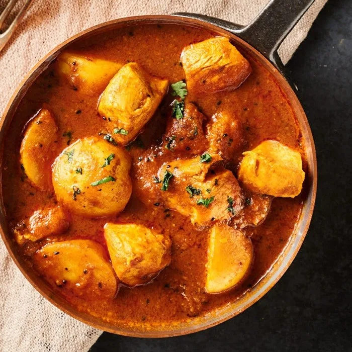 Bengaalse Kipcurry met Aardappelen