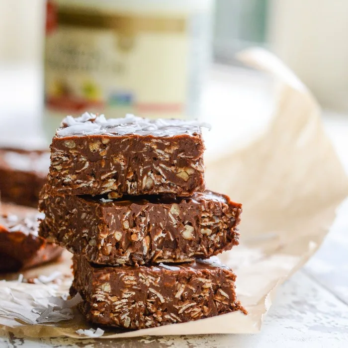 Chocolade Kokosblokjes
