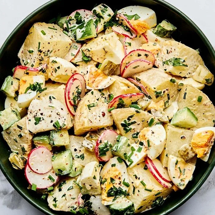 Classic Aardappelsalade met Asperges
