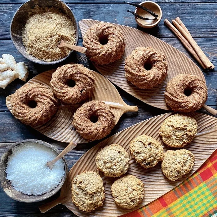 Dominicaanse kokosrouwe cake