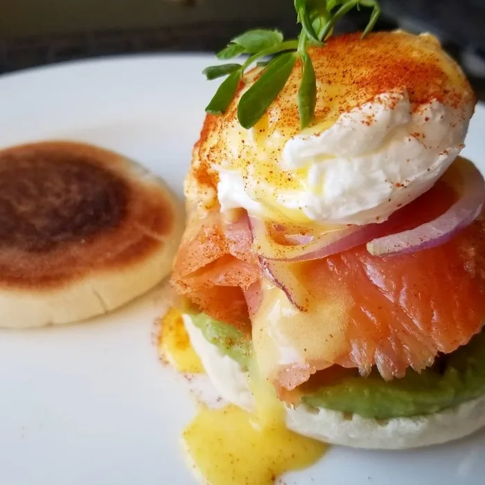 Eieren Benedict met Gerookte Zalm