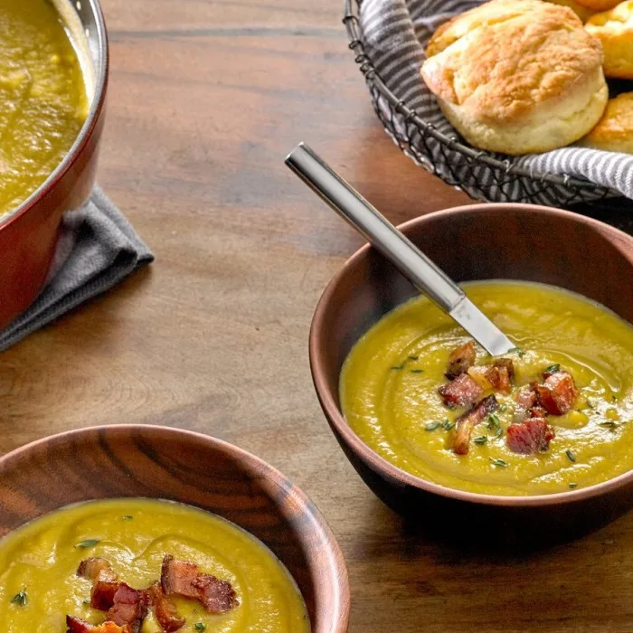Erwtensoep met gerookte ham