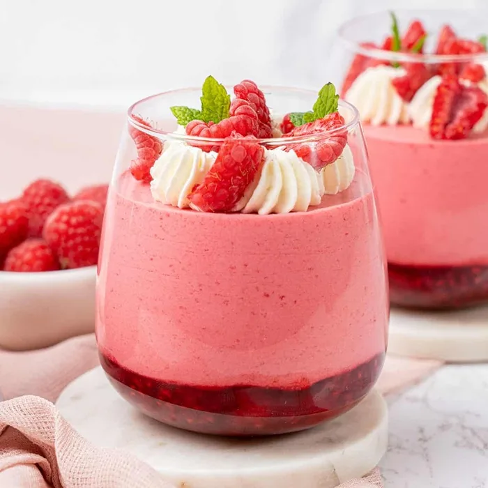 Frambozenmousse
