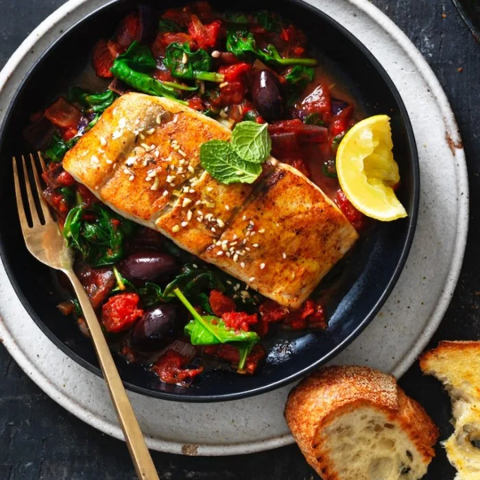 Gegrilde barramundi met Marokkaanse specerijen