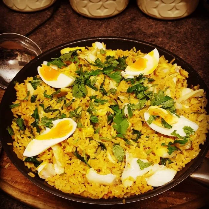 Gerookte Schelvis Kedgeree