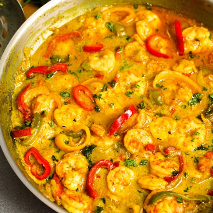 Jamaicaans Curry Garnalen Recept