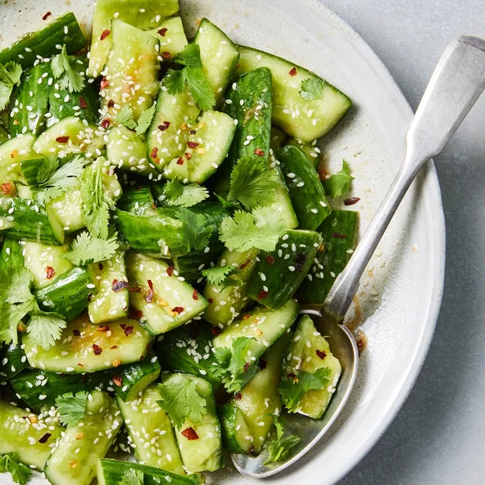 Komkommersalade met Sesam