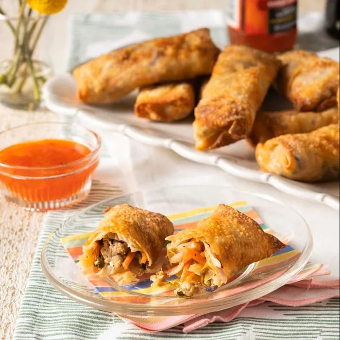 Krokante Chinese Eirollen uit de Airfryer