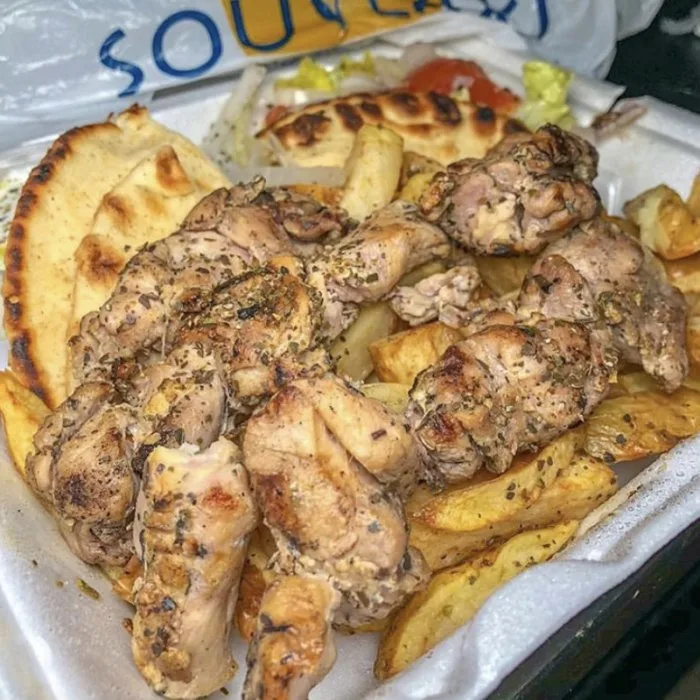 Lamsvlees Souvlaki met Citroen en Dille