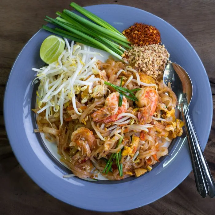 Pad Thai met Garnalen