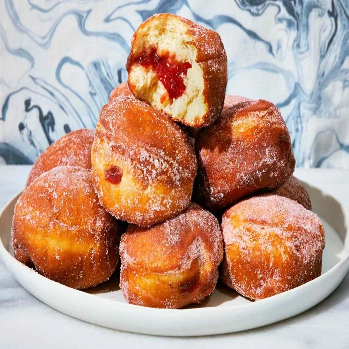 Poolse donuts (Pączki)