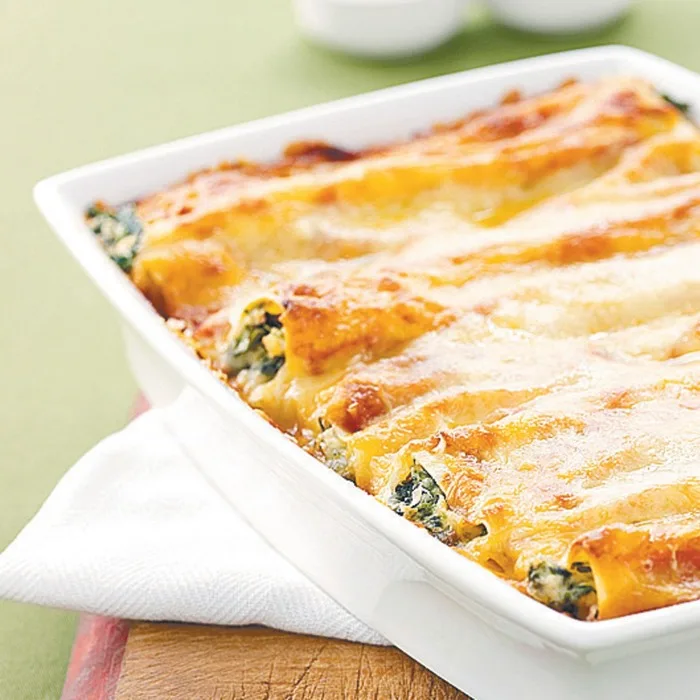 Spinazie en Ricotta Cannelloni