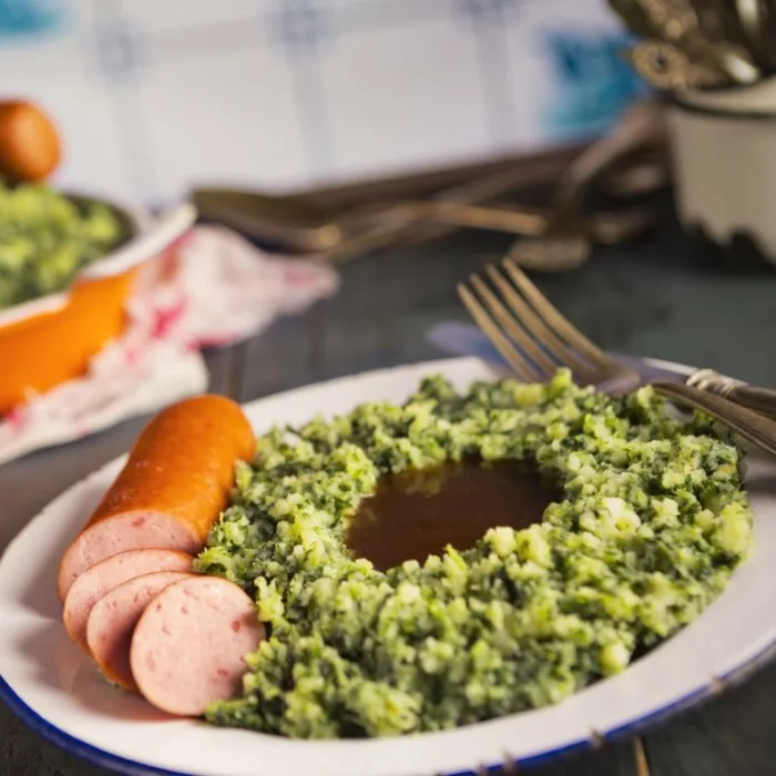 Stamppot met Boerenkool en Rookworst