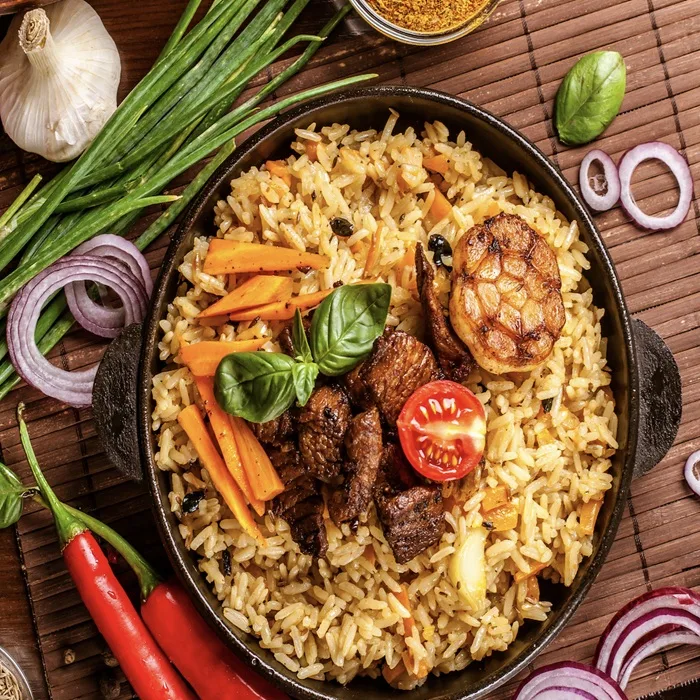 Turks Lamsvlees Pilaf