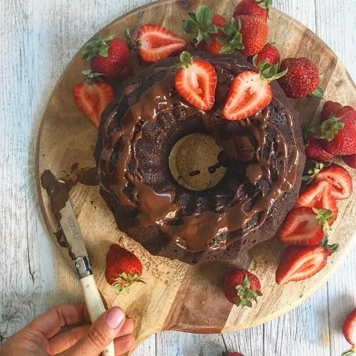 Vegan Chocoladetaart