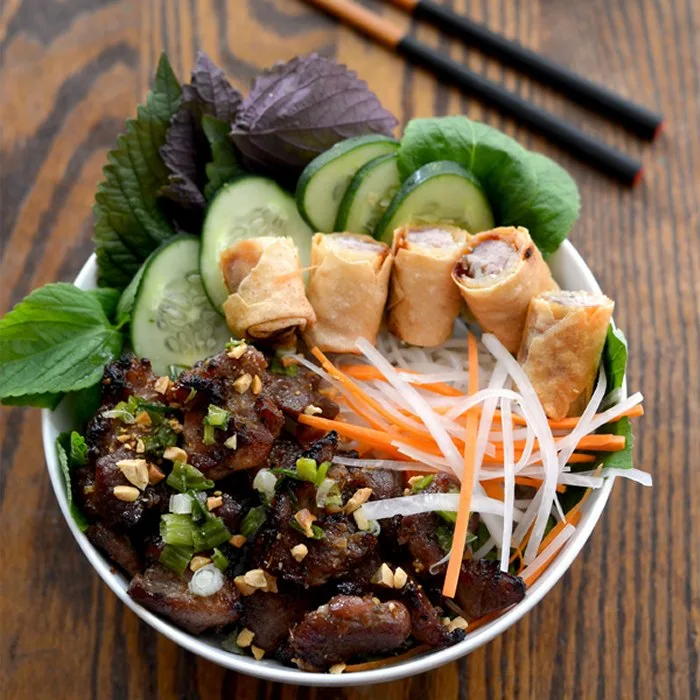 Vietnamese Gegrild Varkensvlees (Bun Thit Nuong)